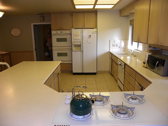 Kitchen view from Family Room