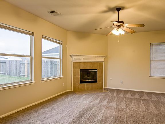 Nice living room with fireplace