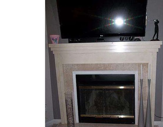 Gas Fire Place with TV rack