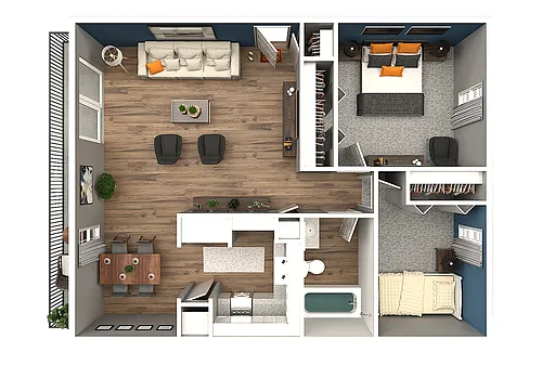 Floor plan Fade