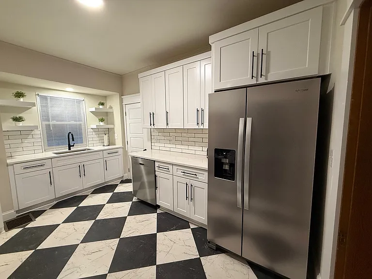 New appliances including fridge with water and ice maker