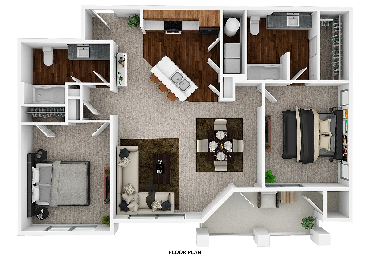 Floor plan B1