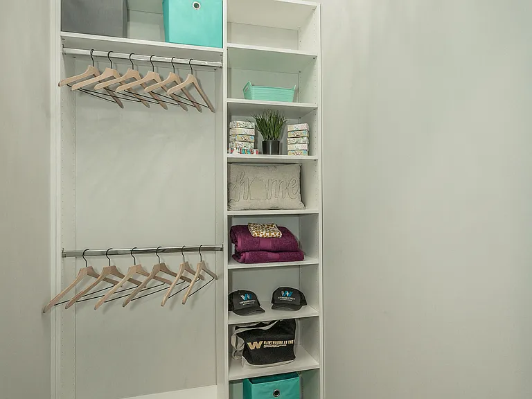 Hawthorne at the W Interior Closet