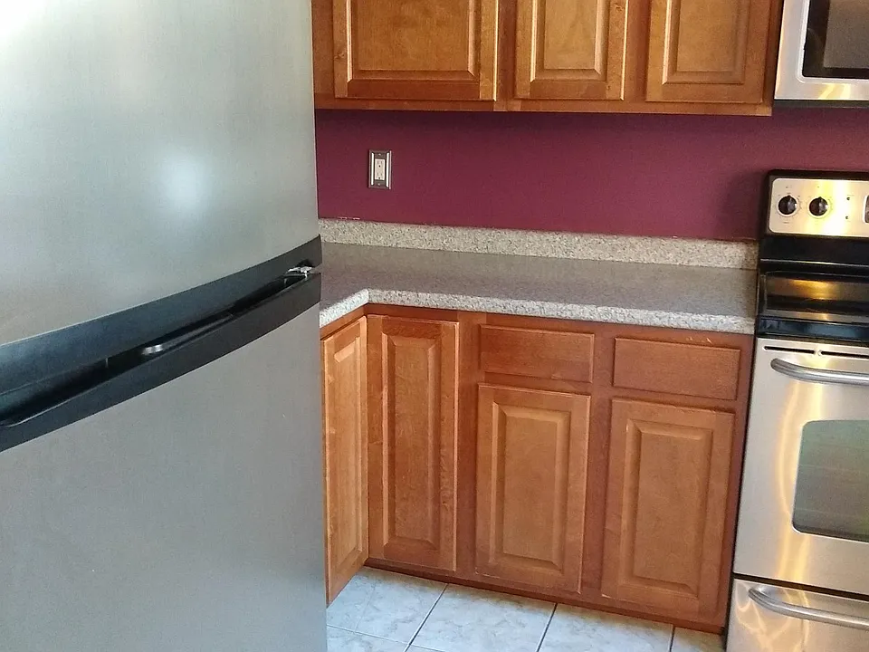 Kitchen and fairly new cabinets