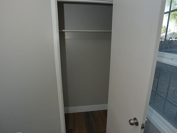 2nd Bedroom with walk-in closet.