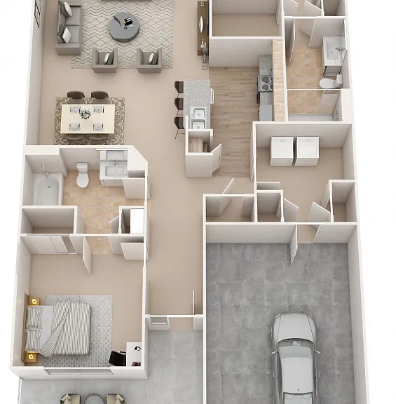 Saratoga Crossing Apartments & Townhomes — Photo 58