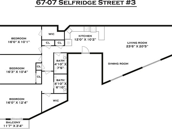 2nd image of 6707 Selfridge St Floor 3
