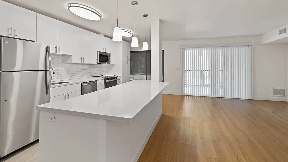 Kitchen with Stainless Steel Appliances - Lorien Ivy