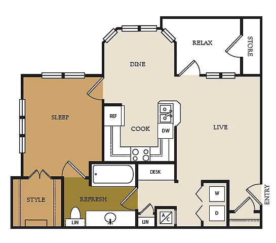 Floor plan A2