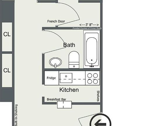 2nd image of 406 W 20th St APT 3
