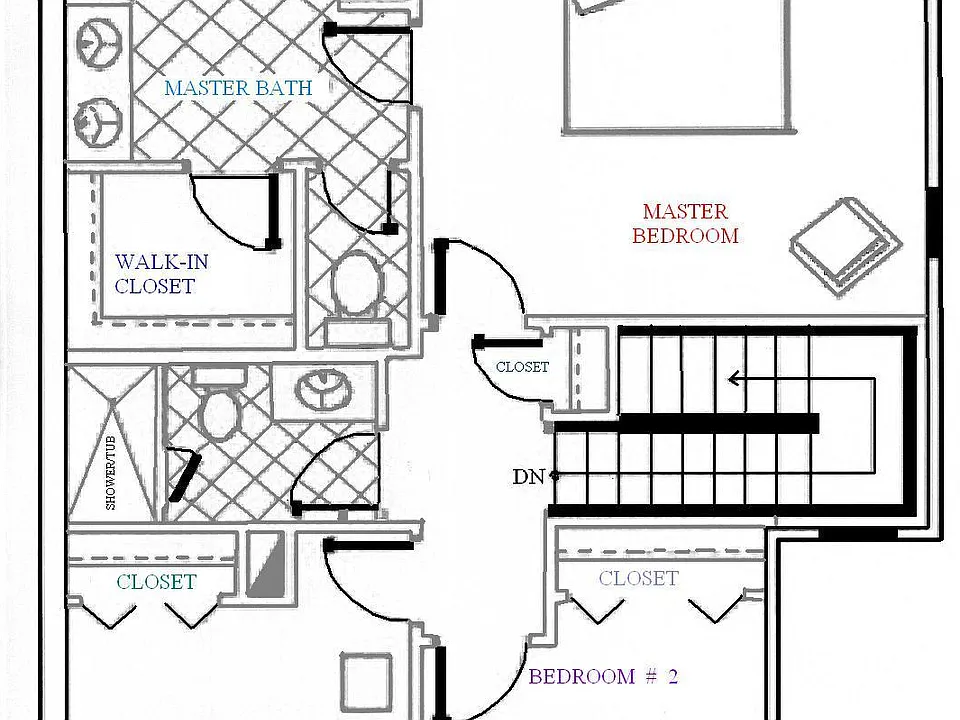 The Cypress, second floor
