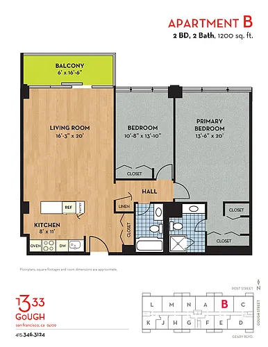 Floor plan B