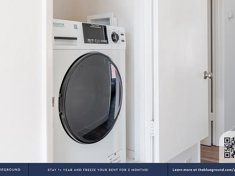 Washer in Apartment
