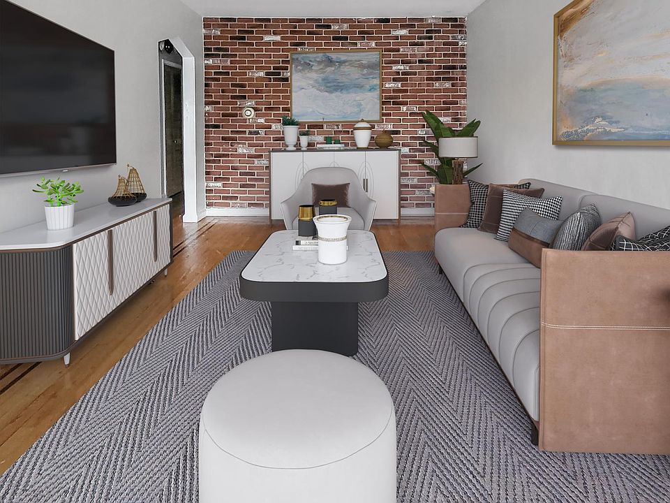 Living room. Virtuallu staged for appearance.