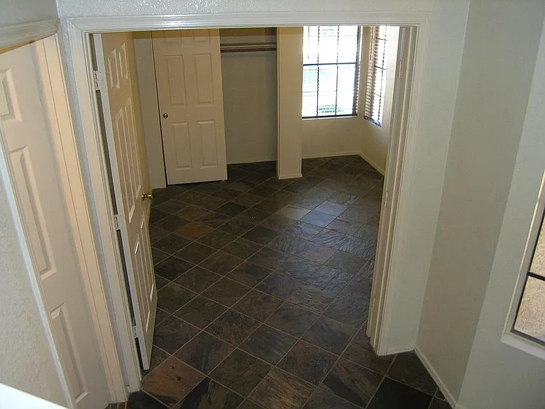 Den with Slate Floor