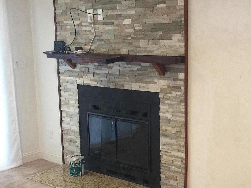 den and fireplace upgrade
