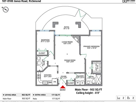 2nd image of 8100 Jones Rd #107