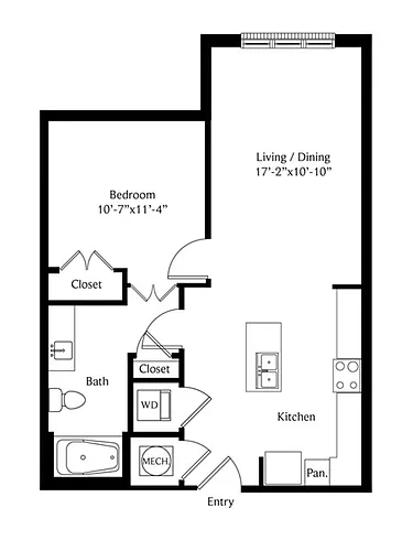 Floor plan A232