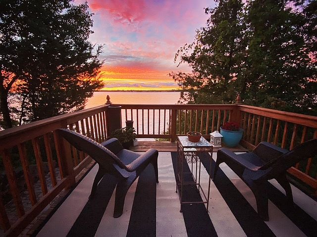 Sunset from Deck