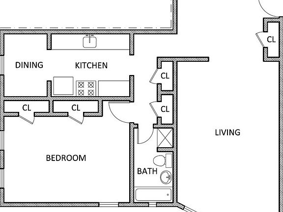 2nd image of 200 E 18th St APT 6A