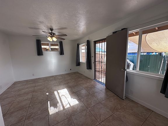 Kitchen looking into front door.