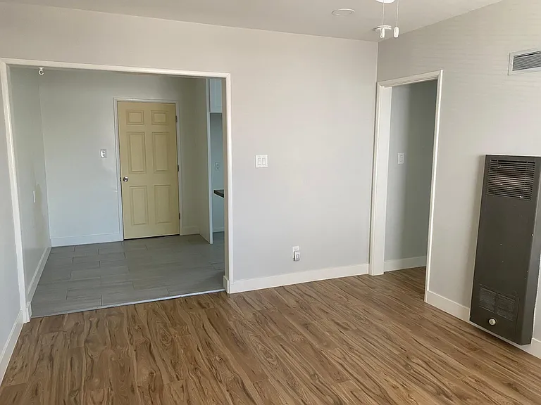 Brand-new flooring, freshly painted