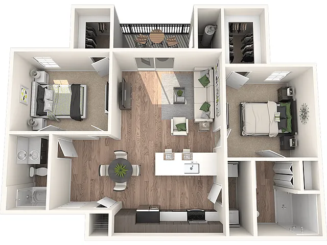 Floor plan Eureka