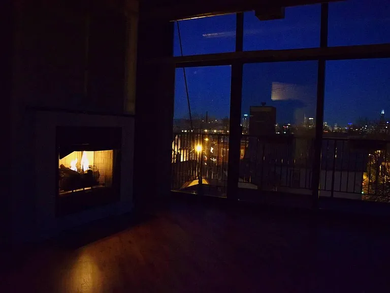 Cozy fireplace for those cold winter nights