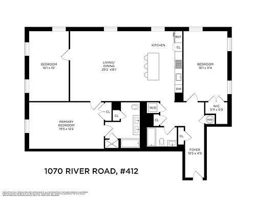 Floor plan 3BR-2B