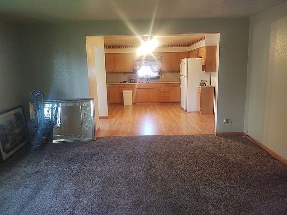 Looking into kitchen