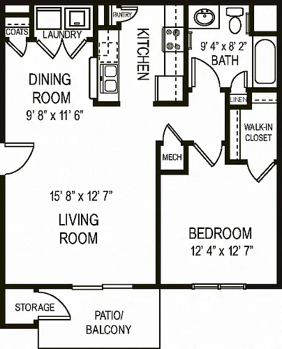 Floor plan The Callaway