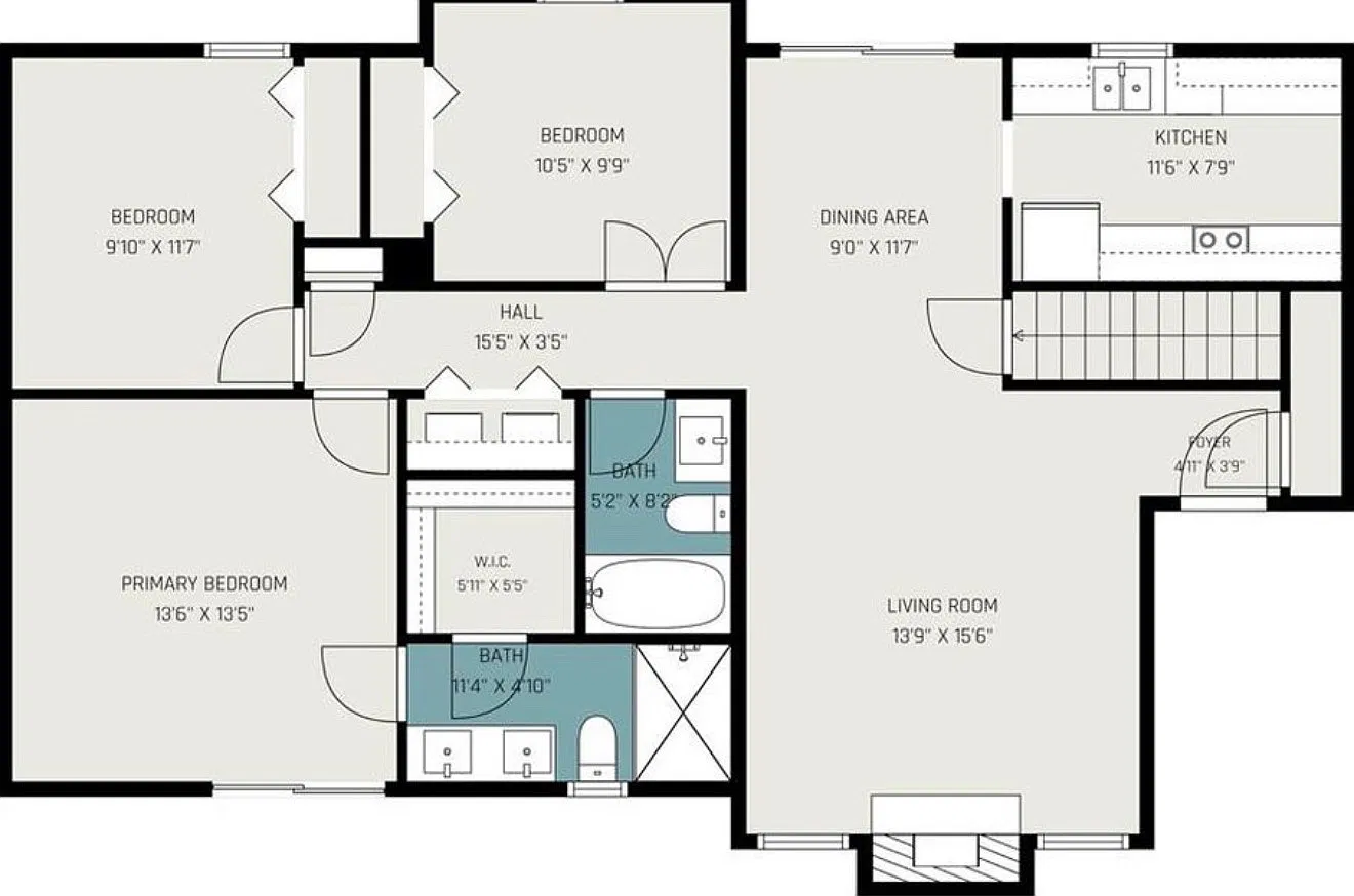 3 bed, 1188 sqft, $2,100 — Photo 4