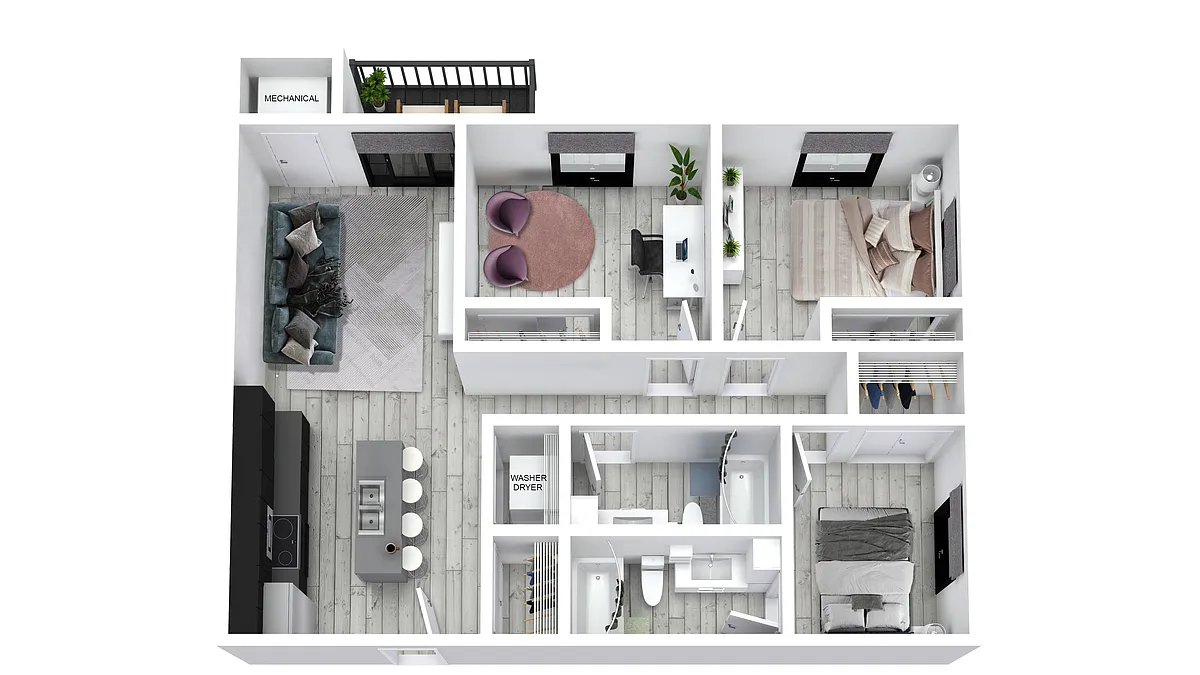 Floor plan C1