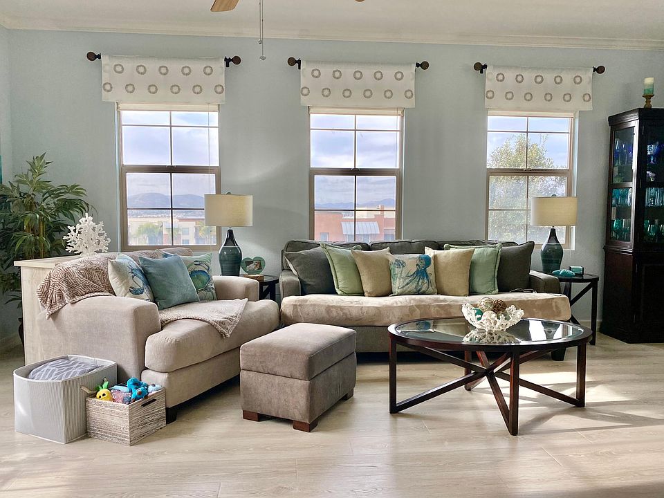 Living room with beautiful views