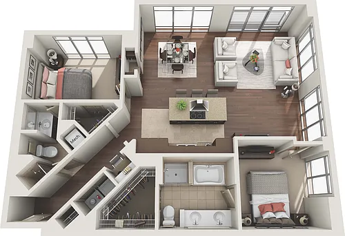 Floor plan B2O