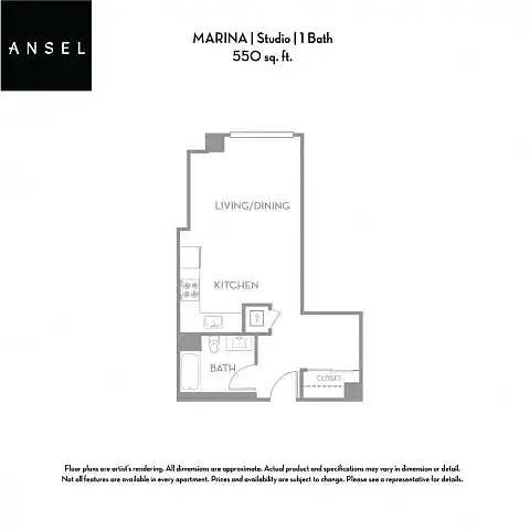 Floor plan Marina