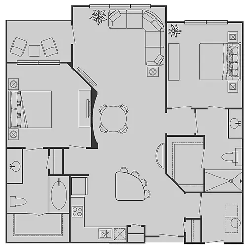 Floor plan B4