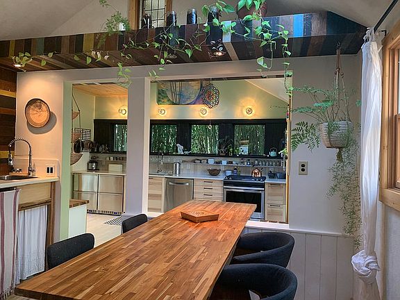 Built in handcrafted table