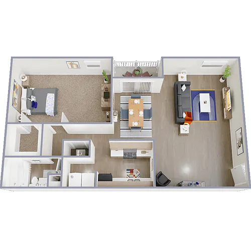 Floor plan 1X1