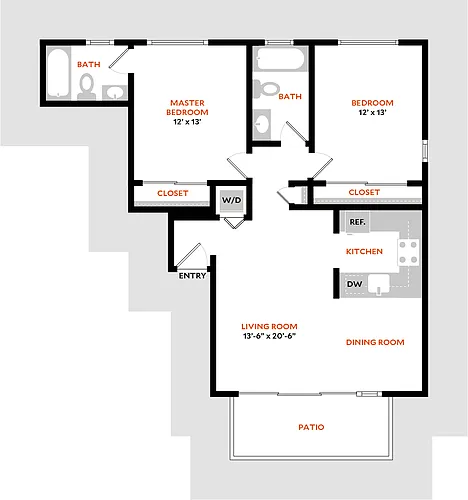 Floor plan Plan 2C