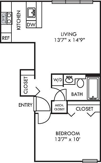 Floor plan Coleman