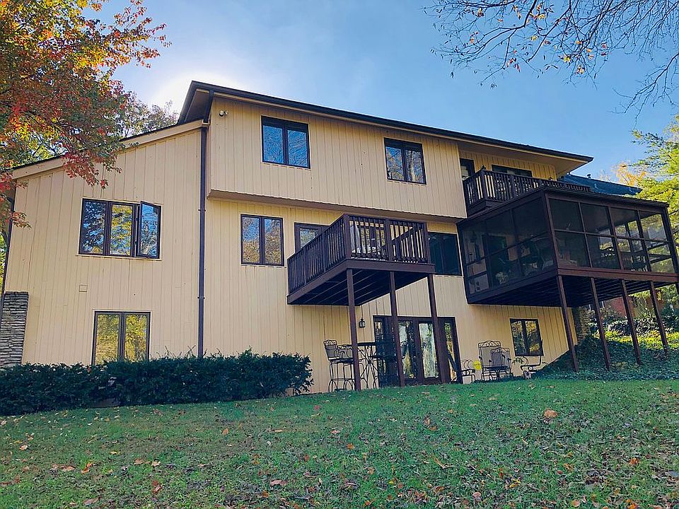 Rear of home