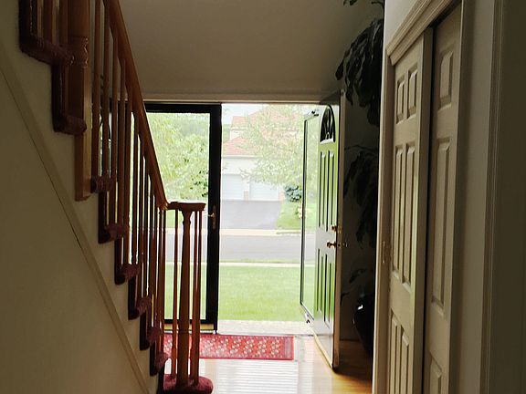 Foyer with Hardwood Floors