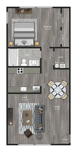Floor plan Meridian