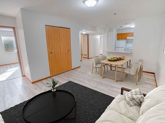 Living room in a 4 bedroom unit