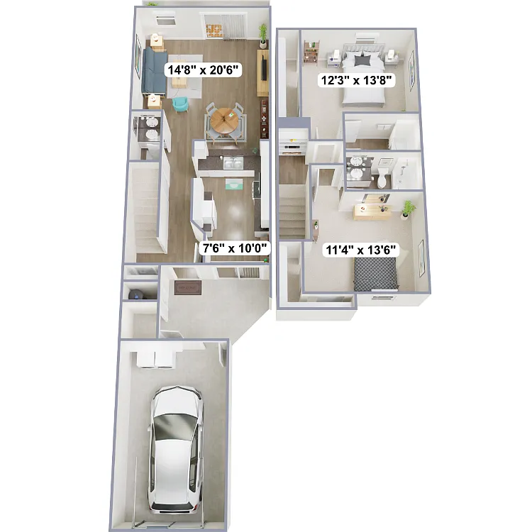Floor plan The Elm