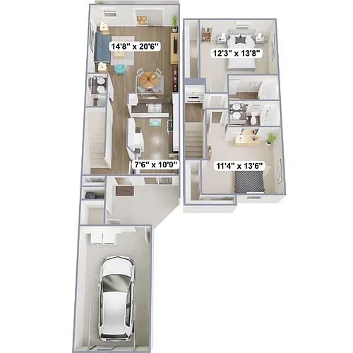 Floor plan The Elm