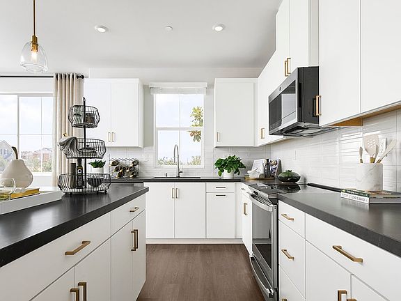 Plan 1 Model Home Kitchen Detail