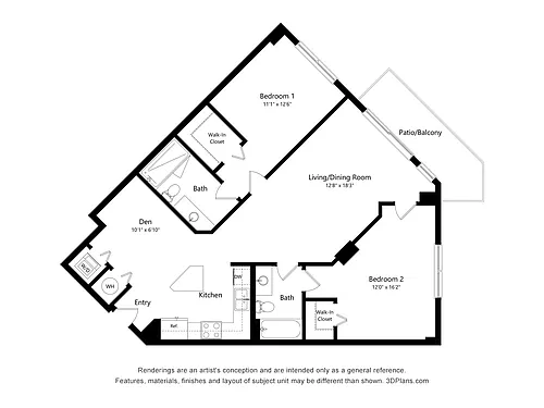 Floor plan B3