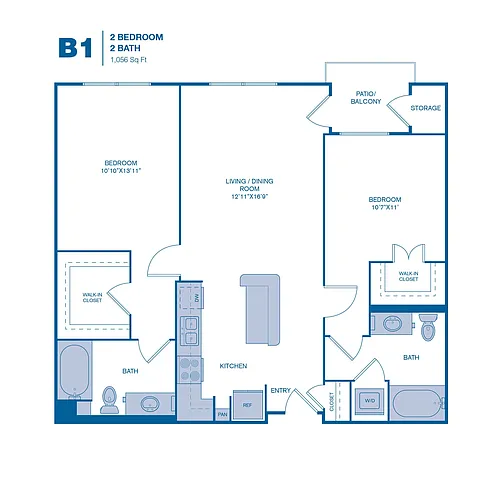 Floor plan B1